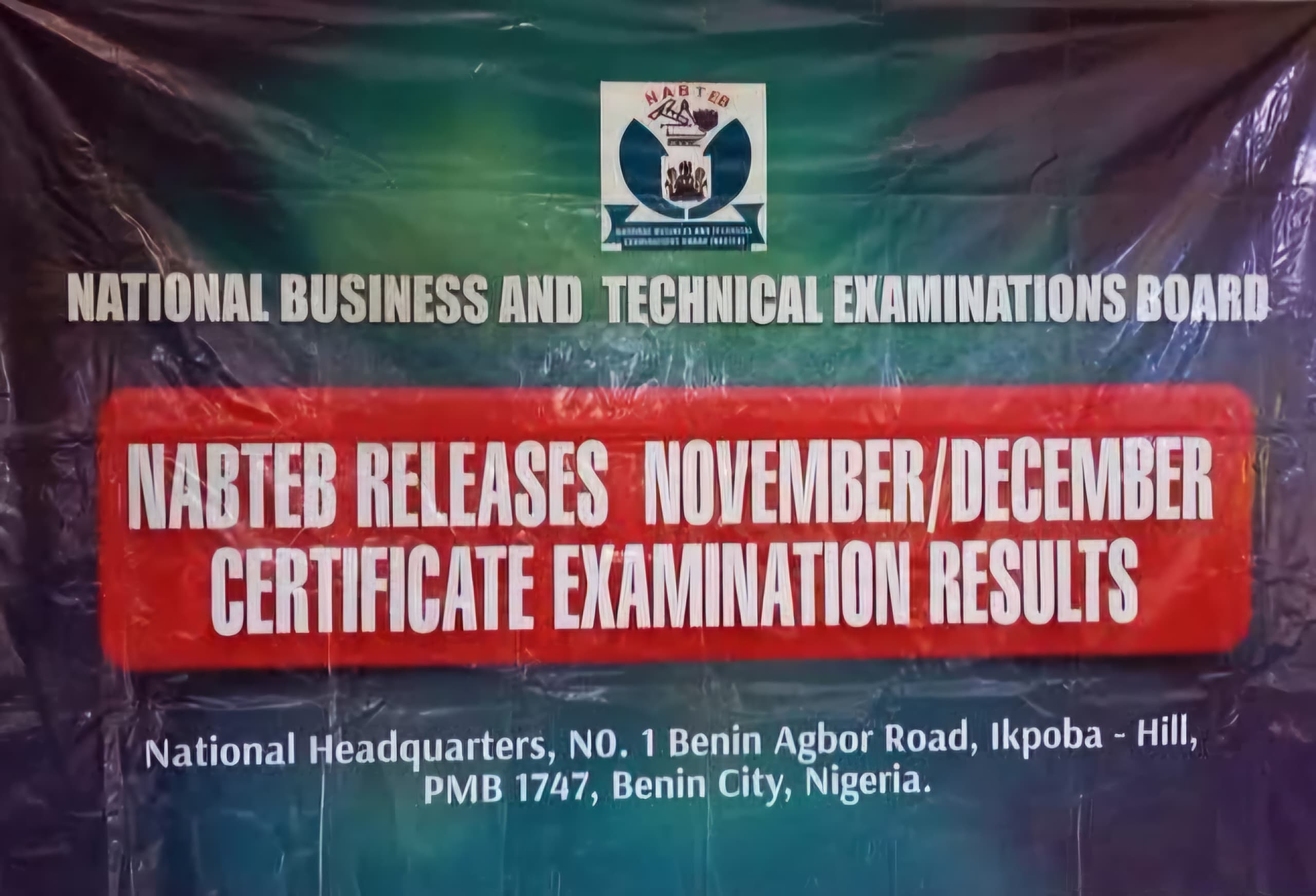 NABTEB Releases 2024 Nov/Dec Results – See How To Check Results